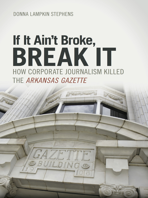Title details for If It Ain't Broke, Break It by Donna Lampkin Stephens - Available